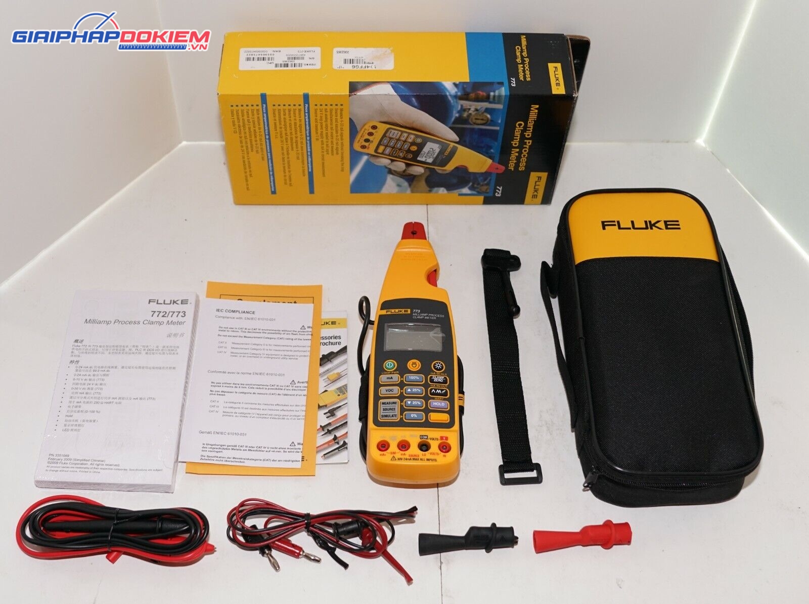 Ampe kìm FLUKE 773 (100mA) 35 Ampe kìm FLUKE 773 (100mA) - Ảnh 18