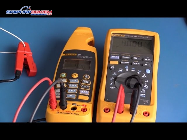 Ampe kìm FLUKE 773 (100mA) 26 Ampe kìm FLUKE 773 (100mA) - Ảnh 9