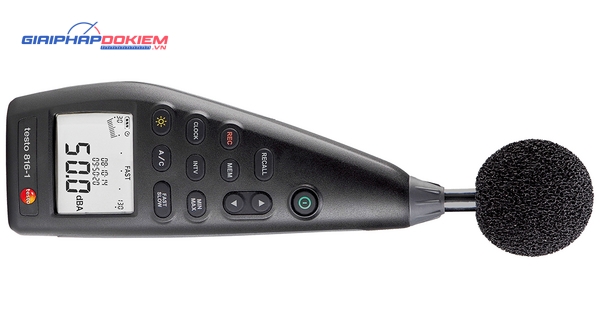 Máy đo độ ồn Testo 816-1 (30 ~ 130 dB; ±1.4 dB) 6 Máy đo độ ồn Testo 816-1 (30 ~ 130 dB; ±1.4 dB) - Ảnh 2