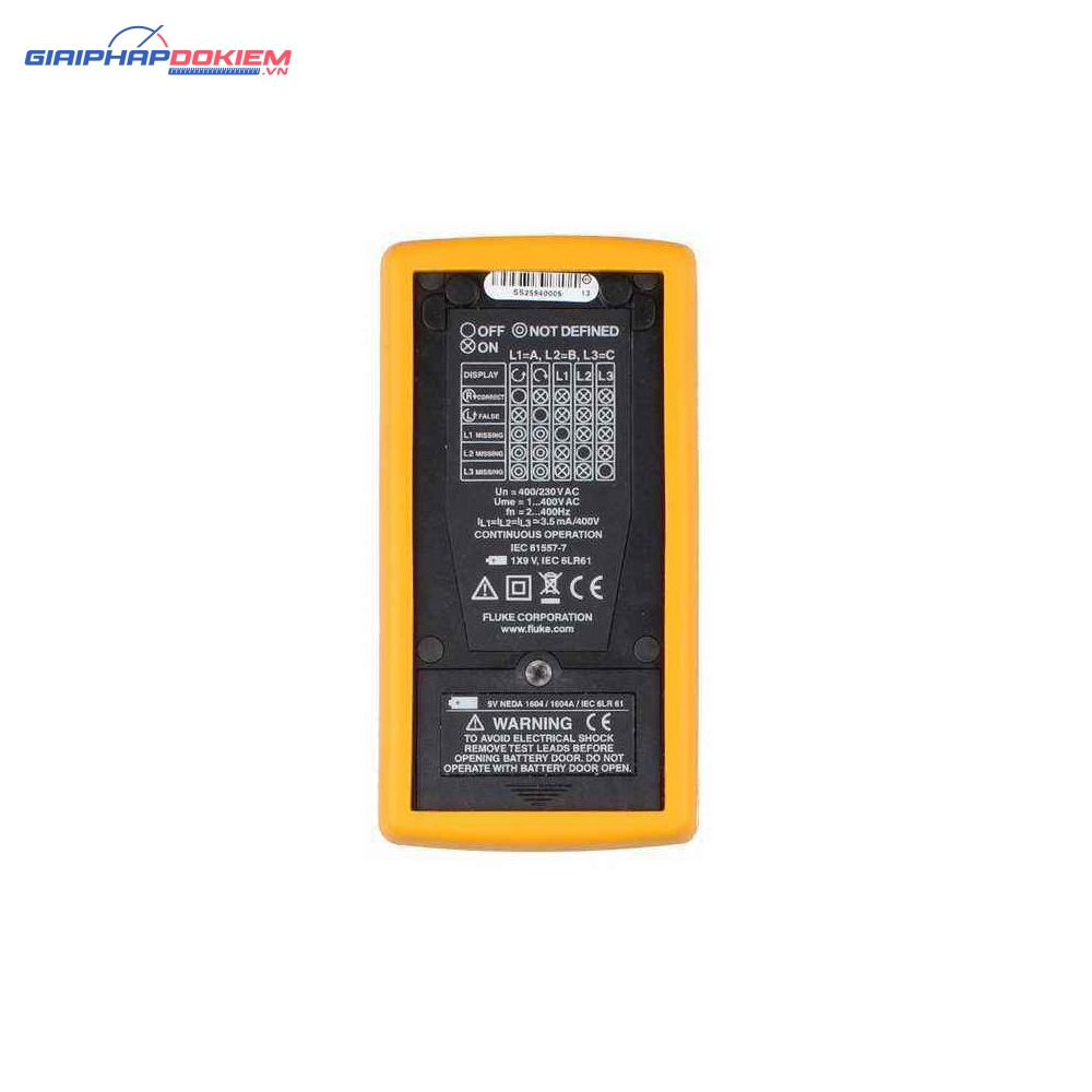 Thiết bị chỉ thị pha FLUKE 9062 (400VAC) 13 Thiết bị chỉ thị pha FLUKE 9062 (400VAC) - Ảnh 2
