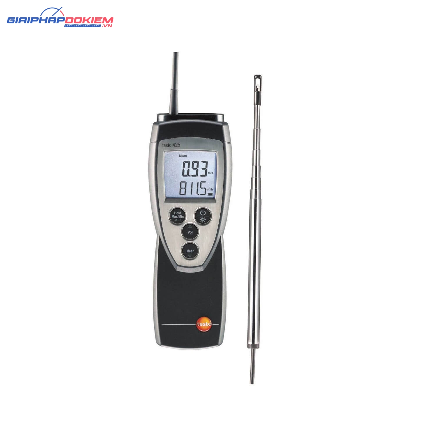 Máy đo vận tốc gió dạng sợi nhiệt Testo 425 8 Máy đo vận tốc gió dạng sợi nhiệt Testo 425