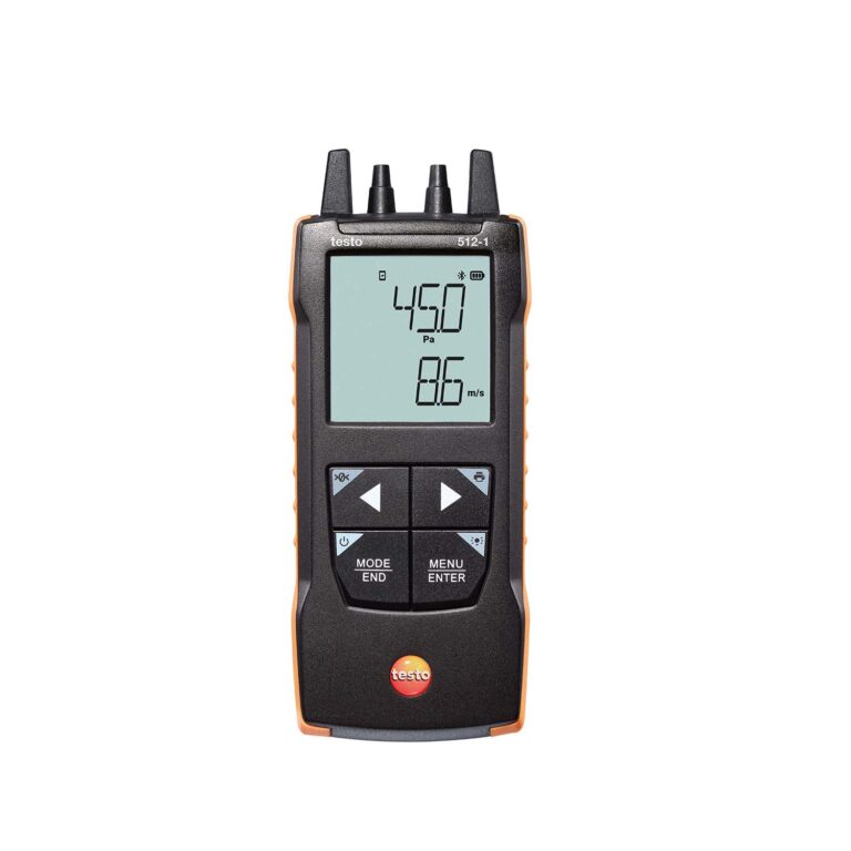 Máy đo chênh lệch áp suất kỹ thuật số Testo 512-1 9 Testo 512-1