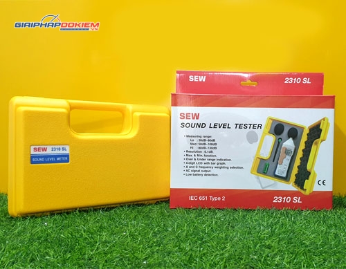 Máy đo độ ồn cầm tay SEW 2310 SL (30-130dB) 8 Máy đo độ ồn cầm tay SEW 2310 SL (30-130dB) - Ảnh 3