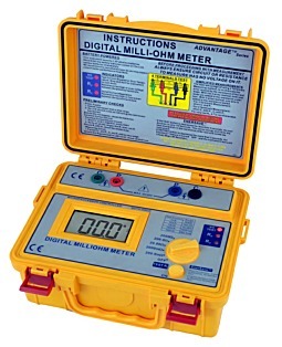 Máy đo điện trở nhỏ Milliohm SEW 4137 mO (0-2000 Ω) 2 Máy đo điện trở nhỏ Milliohm SEW 4137 mO (0-2000 Ω)