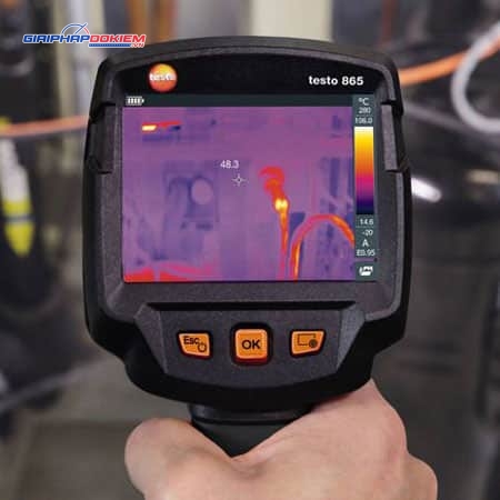 Camera nhiệt Testo 865 (160x120pixels) 4 Camera nhiệt Testo 865 (160x120pixels) - Ảnh 3