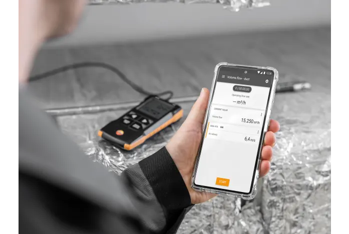 Thiết bị đo vận tốc gió Testo 416 0563 0416 40 m/s 15 Thiết bị đo vận tốc gió Testo 416 0563 0416 40 m/s - Ảnh 8