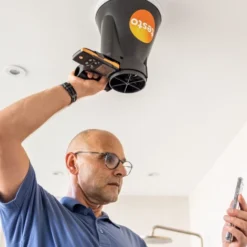 testo 417 air flow measurement plus funnel