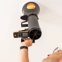 testo 417 air flow measurement plus funnel v5