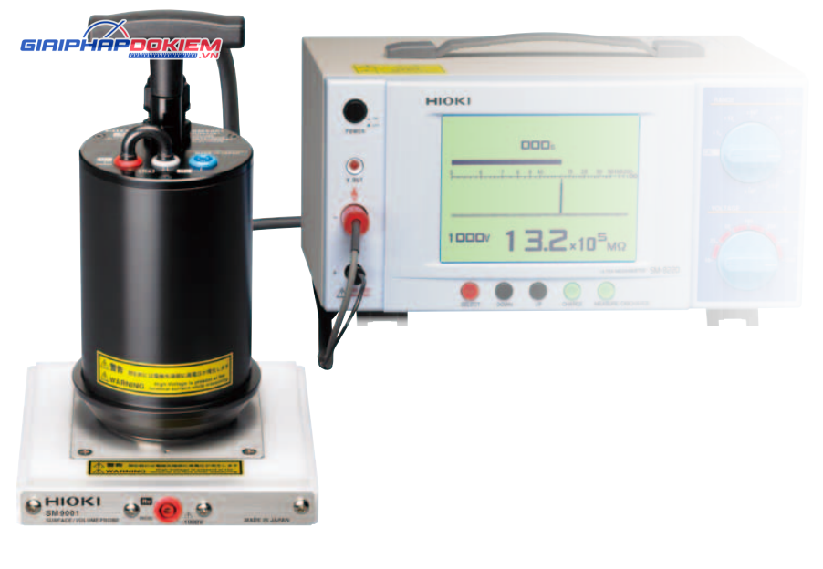 Điện cực đo điện trở bề mặt Hioki SM9001 4 Điện cực đo điện trở bề mặt Hioki SM9001 - Ảnh 2
