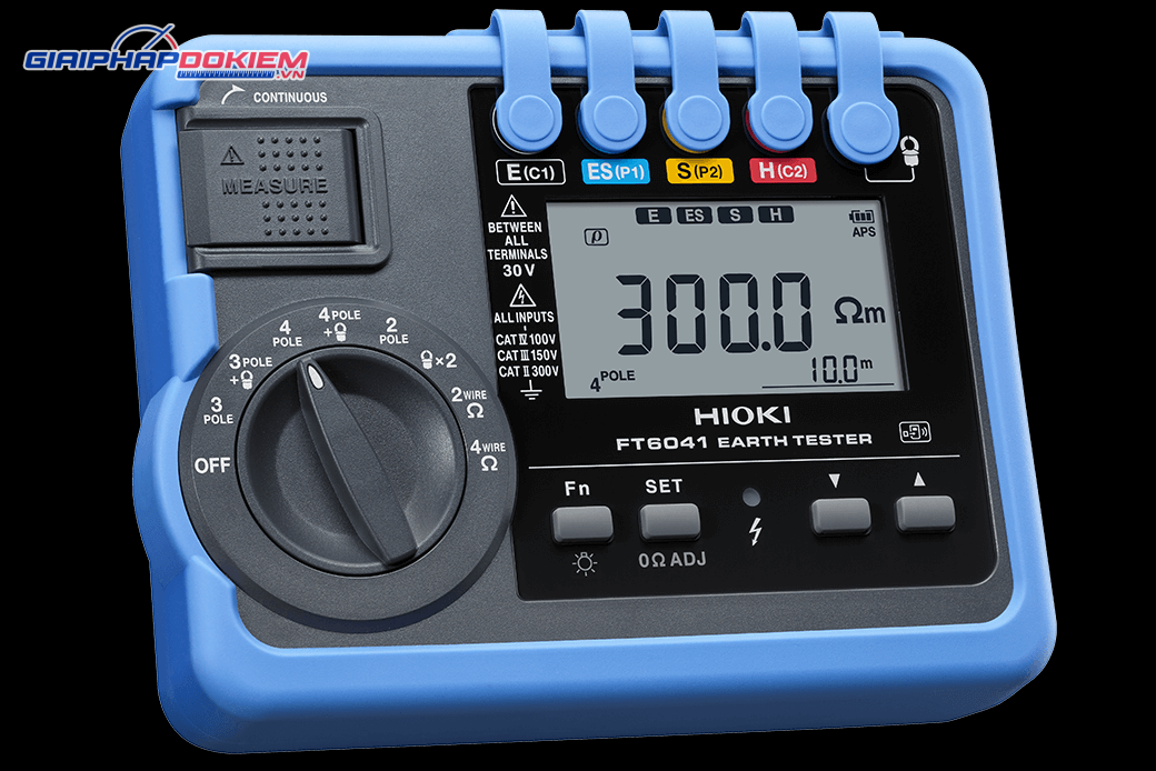 Thiết bị đo điện trở đất Hioki FT6041 4 Thiết bị đo điện trở đất Hioki FT6041 - Ảnh 2