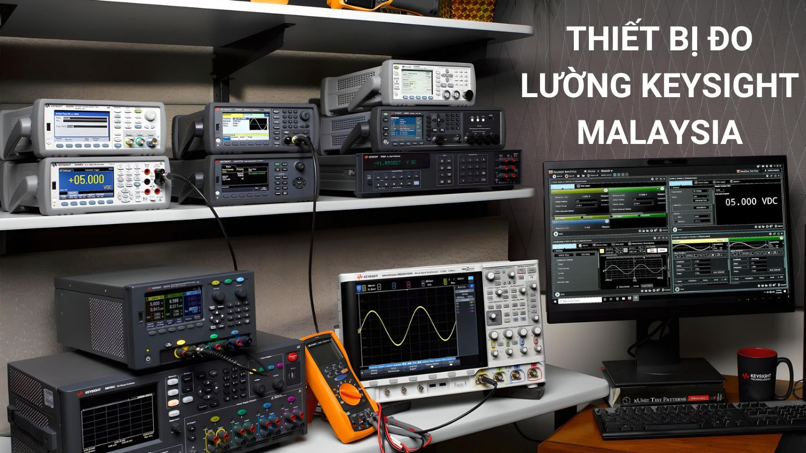 KEYSIGHT - Đối Tác Tin Cậy Trong Lĩnh Vực Thiết Bị Đo Kiểm 4 Thiết bị đo lường thương hiệu KEYSIGHT