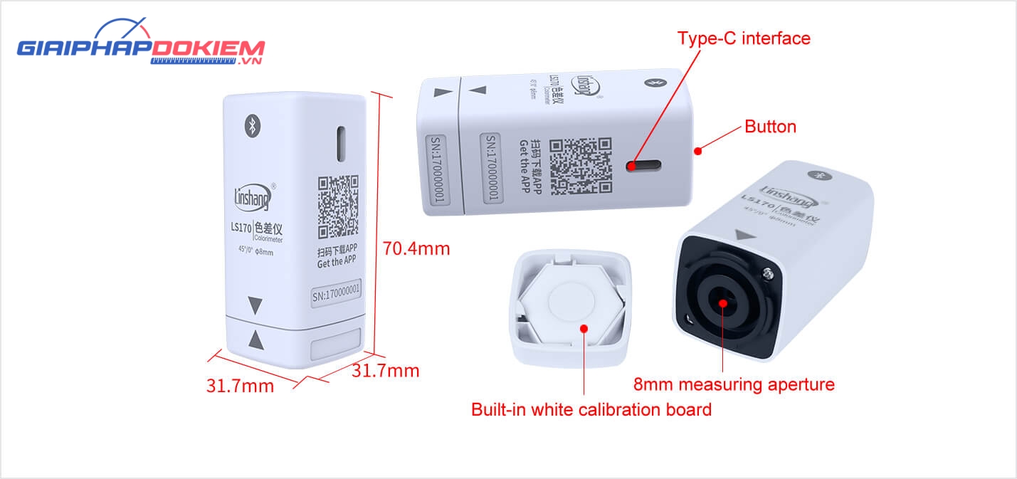 Máy đo màu LINSHANG LS175 10 Máy đo màu LINSHANG LS175 - Ảnh 4