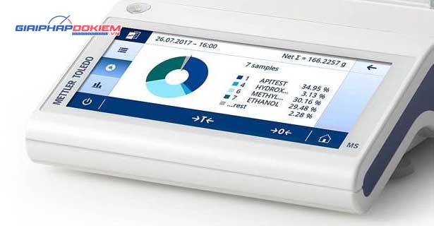 Cân kỹ thuật Mettler Toledo MS6002TS/00 (6200g/0.01g) 6 Cân kỹ thuật Mettler Toledo MS6002TS/00 (6200g/0.01g) - Ảnh 2