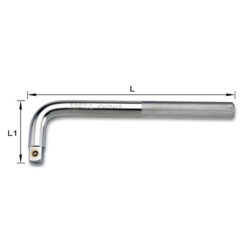 Đại Lý Phân Phối Dụng Cụ Cầm Tay Toptul Chính Hãng, Giá Rẻ 26 Cần nối chữ L TOPTUL AFAO