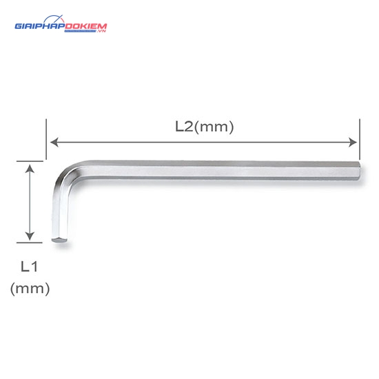 Lục giác chữ L (dài) TOPTUL AGAL 1 Lục giác chữ L (dài) TOPTUL AGAL