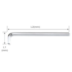 Đại Lý Phân Phối Dụng Cụ Cầm Tay Toptul Chính Hãng, Giá Rẻ 22 Lục giác chữ L (dài) TOPTUL AGAE