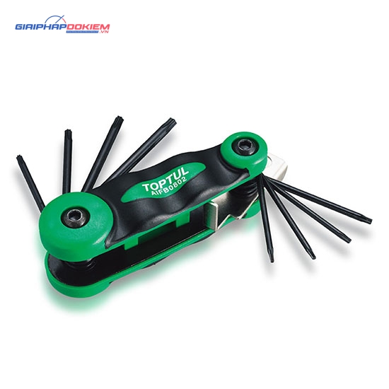 Bộ Lục Giác Đầu Hình Sao 8 trong 1 TOPTUL AIFB 2 Bộ Lục Giác Đầu Hình Sao 8 trong 1 TOPTUL AIFB - Ảnh 2