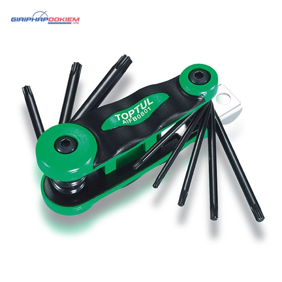 Bộ Lục Giác Đầu Hình Sao 8 trong 1 TOPTUL AIFB 1 Bộ Lục Giác Đầu Hình Sao 8 trong 1 TOPTUL AIFB