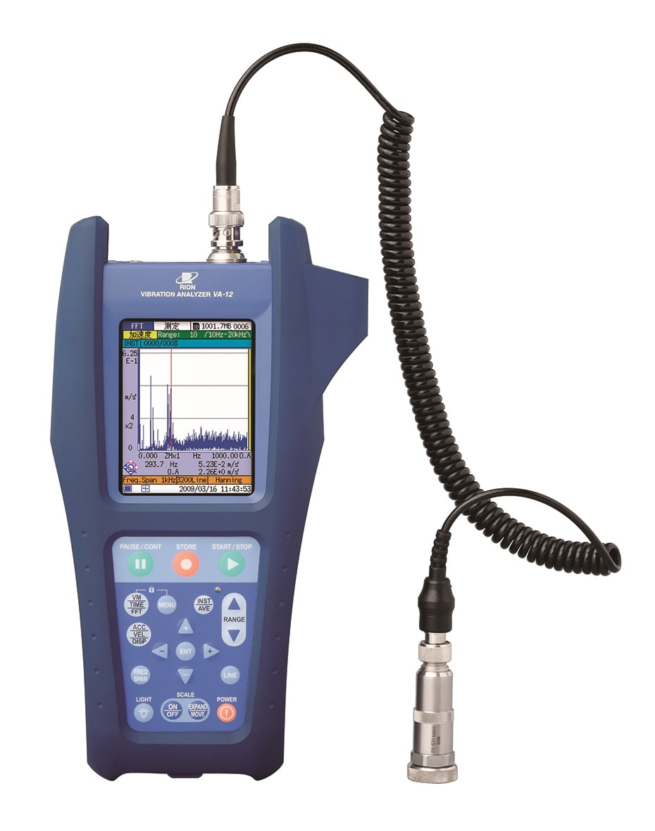 RION - Giải Pháp Đo Lường Môi Trường Hàng Đầu Tại Nhật Bản 25 Máy phân tích rung động