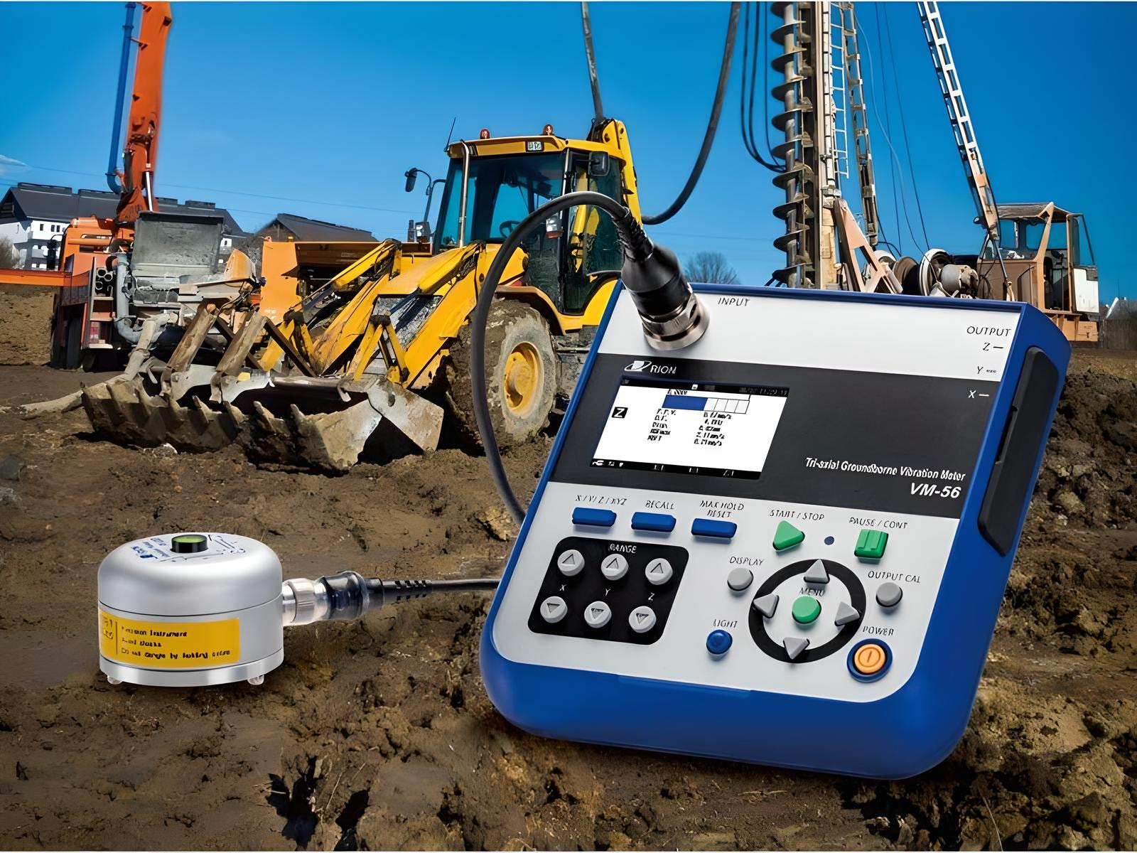RION - Giải Pháp Đo Lường Môi Trường Hàng Đầu Tại Nhật Bản 21 Máy đo độ rung đất