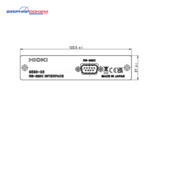 Giao diện Hioki 9593-03 4 Giao diện Hioki 9593-03