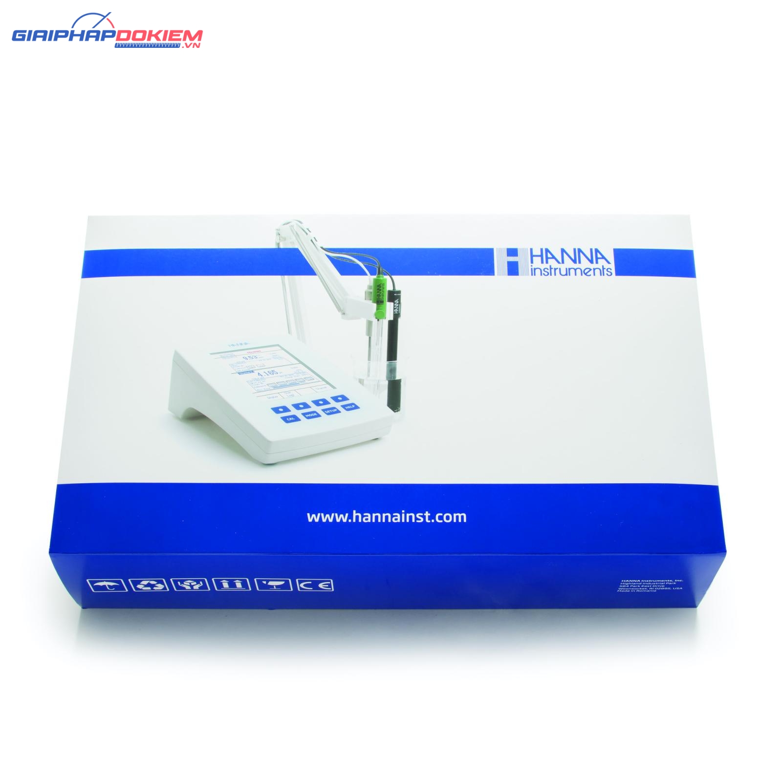 Máy Đo pH/ORP/ISE Và EC/TDS/Độ Mặn/Trở Kháng HANNA HI5522-02 3 Máy Đo pH/ORP/ISE Và EC/TDS/Độ Mặn/Trở Kháng HANNA HI5522-02 - Ảnh 2