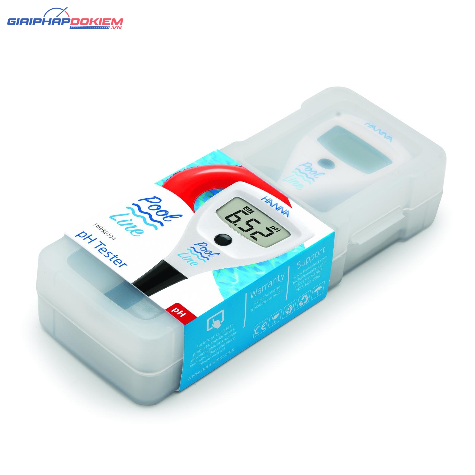 Bút Đo pH Với Độ Phân Giải 0.01 HANNA HI981004 3 Bút Đo pH Với Độ Phân Giải 0.01 HANNA HI981004 - Ảnh 2