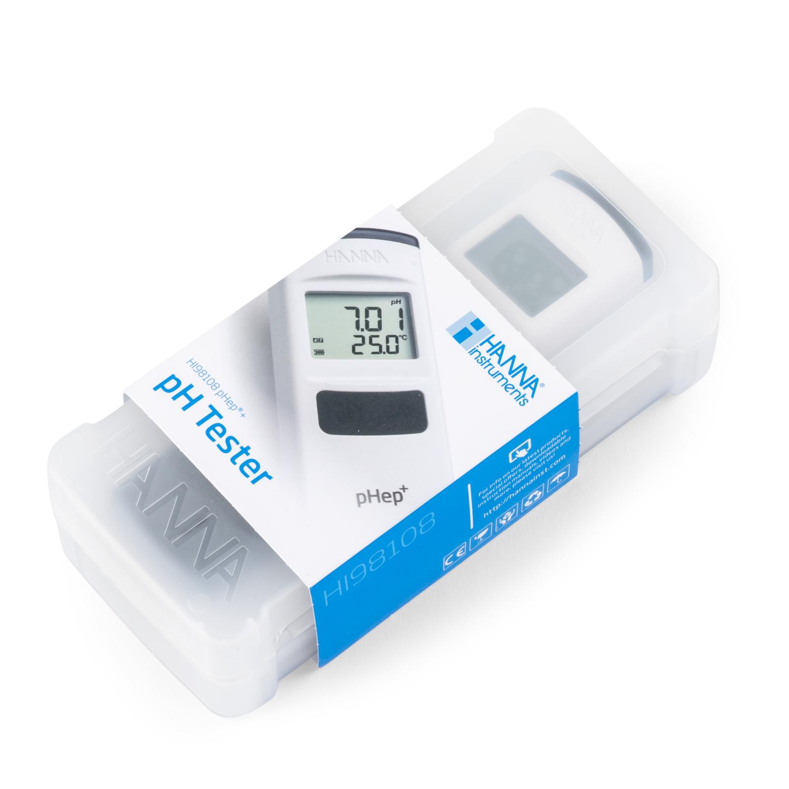 Bút Đo pH/Nhiệt Độ HANNA HI98108 3 Bút Đo pH/Nhiệt Độ HANNA HI98108 - Ảnh 2