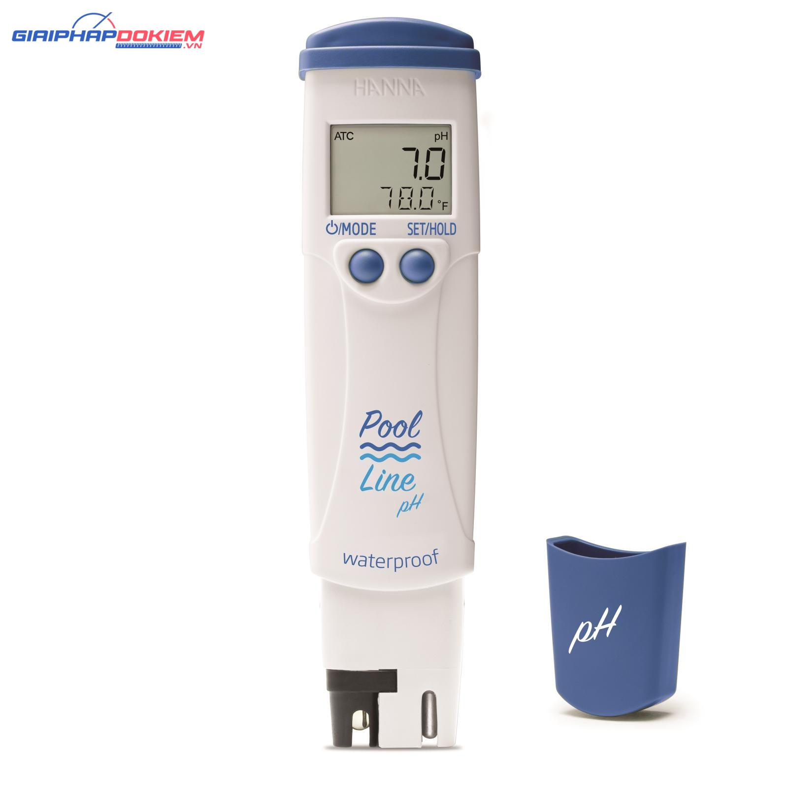 Bút đo pH/Nhiệt Độ Chuyên Trong Hồ Bơi HANNA HI981274 2 Bút đo pH/Nhiệt Độ Chuyên Trong Hồ Bơi HANNA HI981274