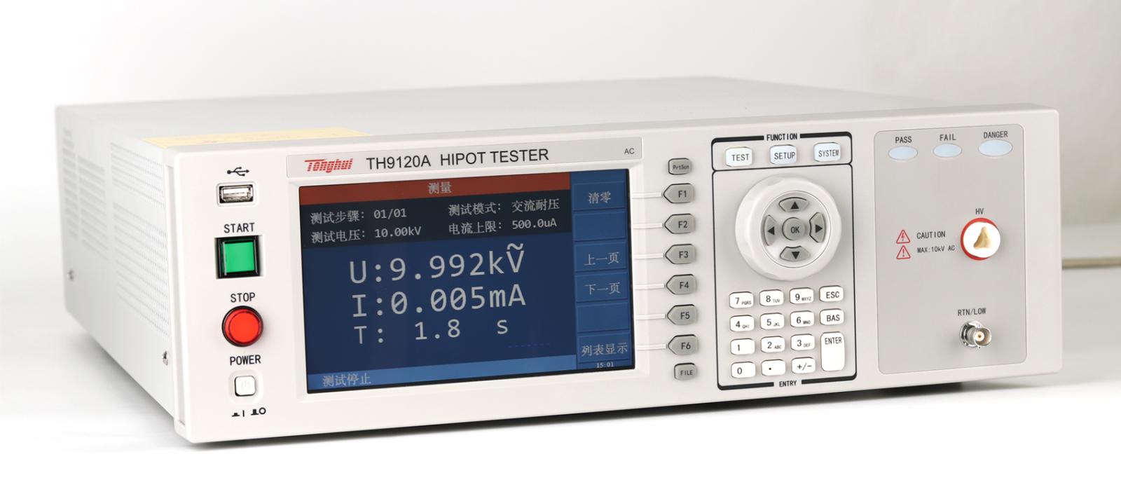 Máy kiểm tra Hipot Tonghui TH9120A 3 Máy kiểm tra Hipot Tonghui TH9120A - Ảnh 2