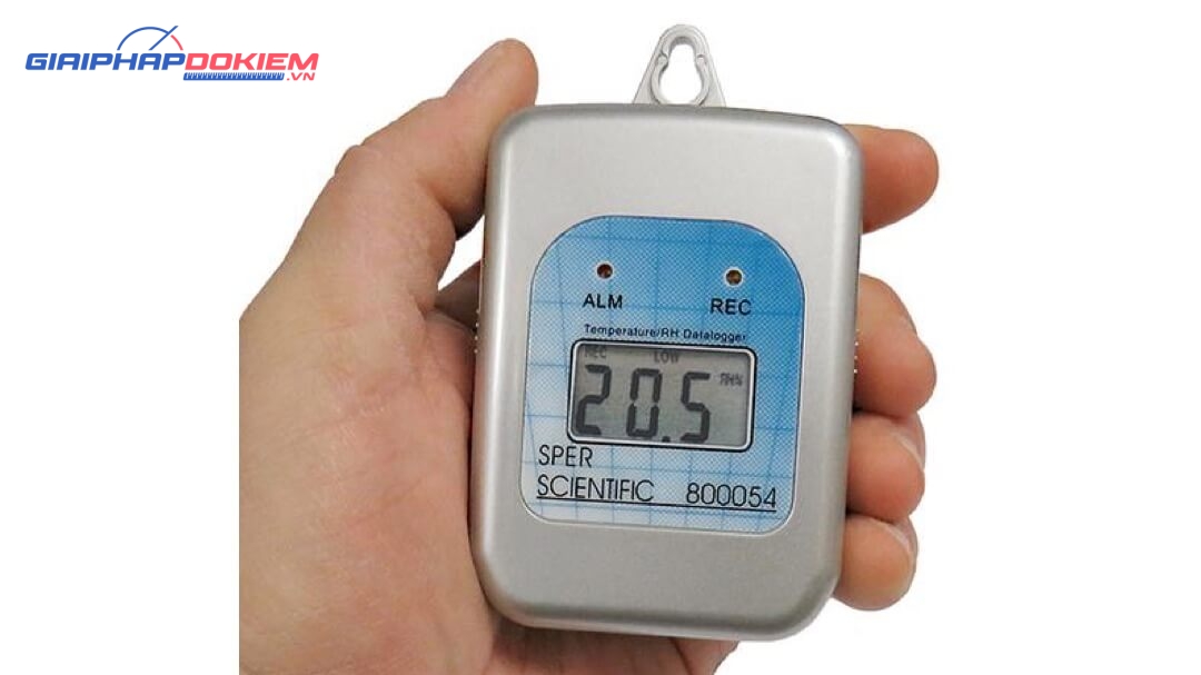 Máy đo độ ẩm và nhiệt độ Sper Scientific 800055 4 Máy đo độ ẩm và nhiệt độ Sper Scientific 800055 - Ảnh 2