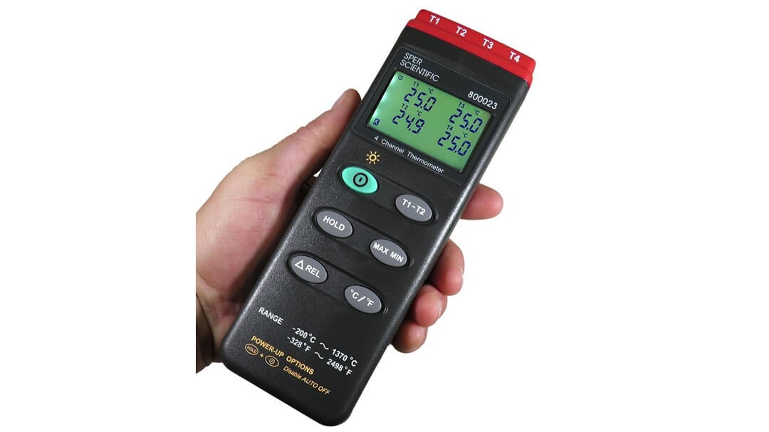 Máy đo nhiệt độ Sper Scientific 800023 5 Máy đo nhiệt độ Sper Scientific 800023 - Ảnh 2
