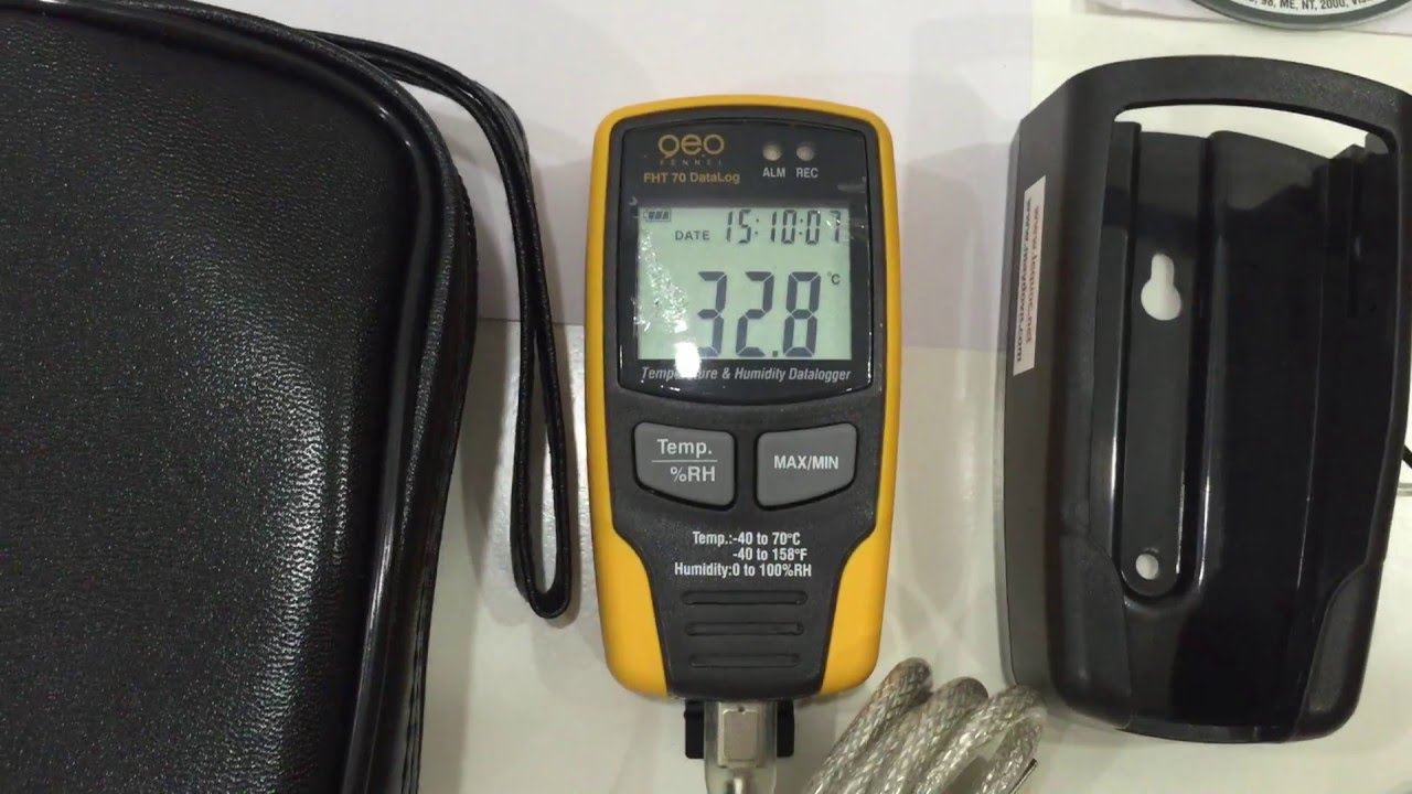 Máy đo độ ẩm và nhiệt độ GEO-Fennel FHT 70 Datalog 4 Máy đo độ ẩm và nhiệt độ GEO-Fennel FHT 70 Datalog - Ảnh 2
