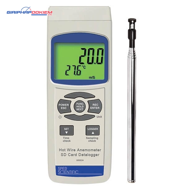 Máy đo gió Sper Scientific 850024 3 Sper Scientific 850024