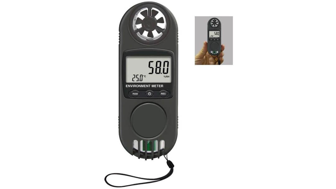 Máy đo nhiệt độ độ ẩm Sper Scientific 850025 6 Máy đo nhiệt độ độ ẩm Sper Scientific 850025 - Ảnh 2