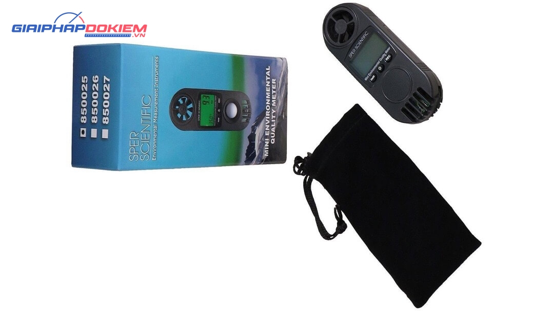 Máy đo nhiệt độ độ ẩm Sper Scientific 850026 6 Máy đo nhiệt độ độ ẩm Sper Scientific 850026 - Ảnh 3