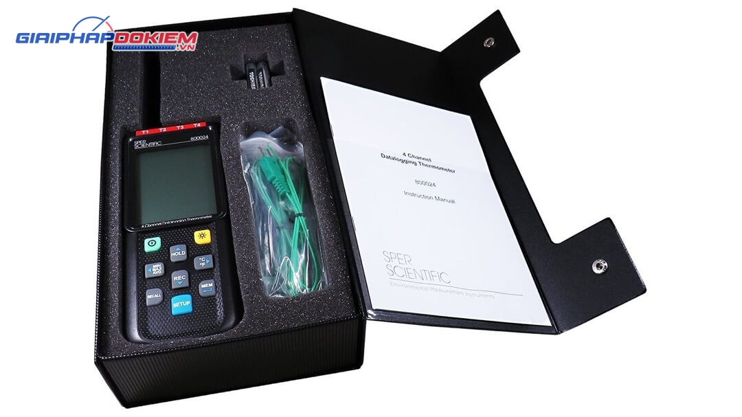 Máy đo nhiệt độ Sper Scientific 800024 7 Máy đo nhiệt độ Sper Scientific 800024 - Ảnh 3