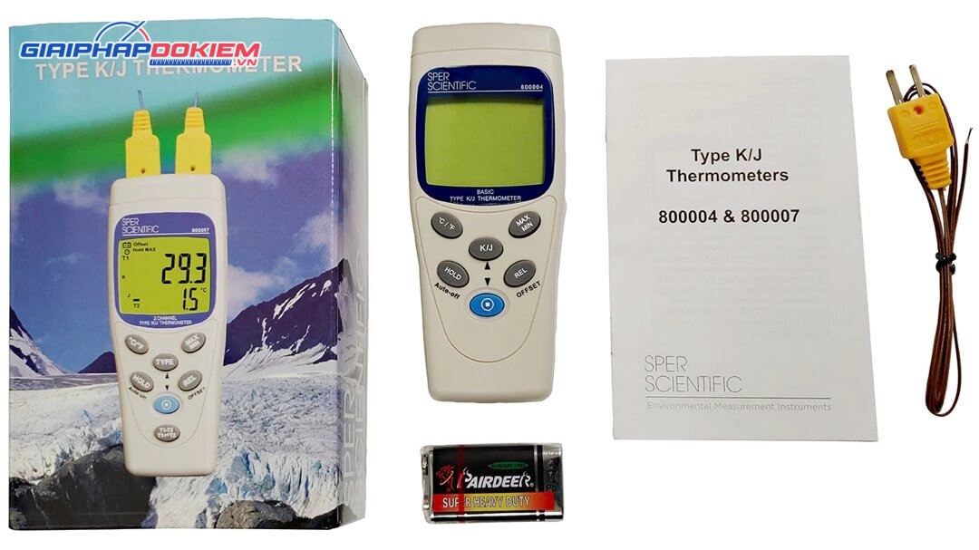 Máy đo nhiệt độ Sper Scientific 800004 10 Máy đo nhiệt độ Sper Scientific 800004 - Ảnh 5