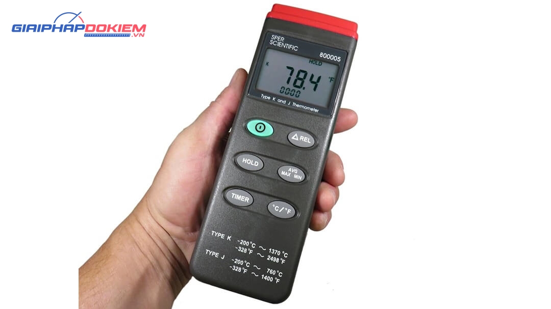 Máy đo nhiệt độ Sper Scientific 800005 6 Máy đo nhiệt độ Sper Scientific 800005 - Ảnh 2