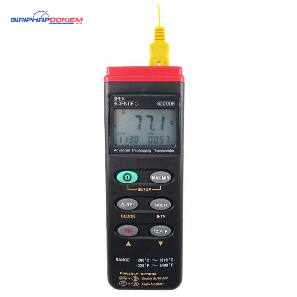 Máy đo nhiệt độ Sper Scientific 800008 5 Sper Scientific 800008