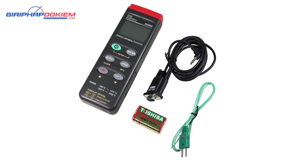 Máy đo nhiệt độ Sper Scientific 800008 8 Máy đo nhiệt độ Sper Scientific 800008 - Ảnh 4