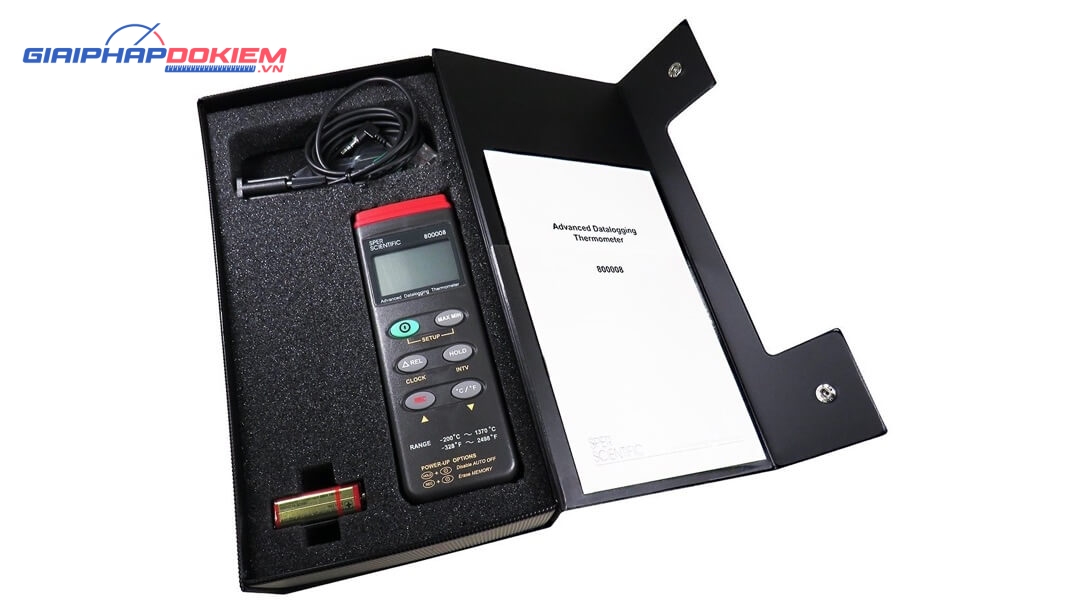 Máy đo nhiệt độ Sper Scientific 800008 7 Máy đo nhiệt độ Sper Scientific 800008 - Ảnh 3