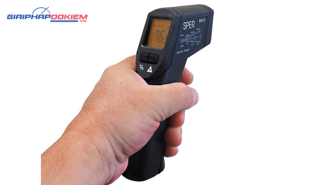 Máy đo nhiệt độ từ xa Sper Scientific 800101 6 Máy đo nhiệt độ từ xa Sper Scientific 800101 - Ảnh 3