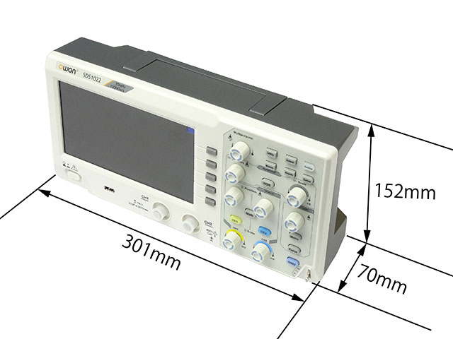 Máy Hiện Sóng Kỹ Thuật Số OWON SDS1102 ( 100 MHz, 1GS/giây ) 9 Máy Hiện Sóng Kỹ Thuật Số OWON SDS1102 ( 100 MHz, 1GS/giây ) - Ảnh 2