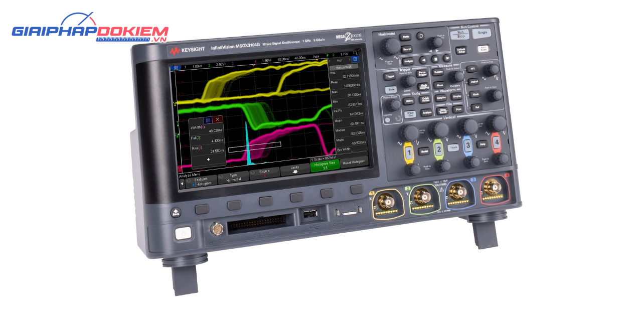 Máy hiện sóng số KEYSIGHT DSOX3104G (1 GHz; 5 GSa/s, 4CH) 11 Máy hiện sóng số KEYSIGHT DSOX3104G (1 GHz; 5 GSa/s, 4CH) - Ảnh 6