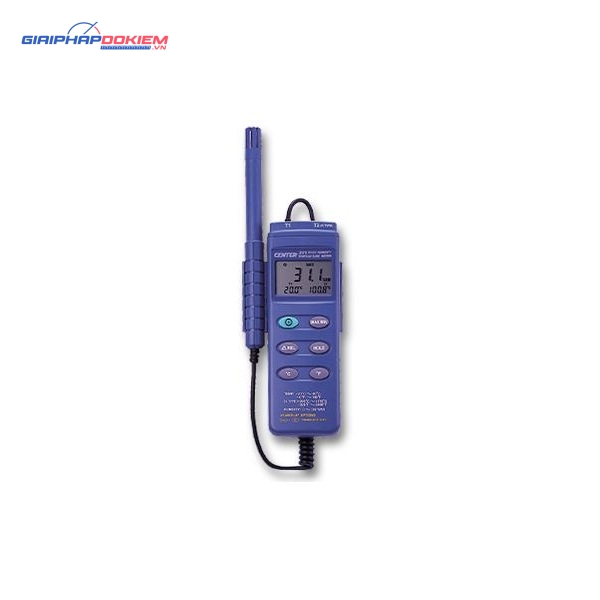 Máy đo nhiệt độ độ ẩm 2 kênh CENTER 311 6 Máy đo nhiệt độ độ ẩm 2 kênh CENTER 311