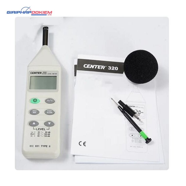 Máy đo độ ồn Center 320 7 Máy đo độ ồn Center 320 - Ảnh 3