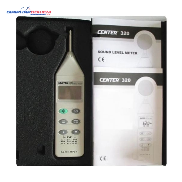 Máy đo độ ồn Center 320 6 Máy đo độ ồn Center 320 - Ảnh 2