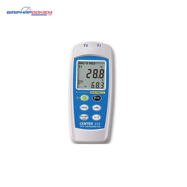 Máy đo nhiệt độ 2 kênh CENTER 372 5 Máy đo nhiệt độ 2 kênh CENTER 372