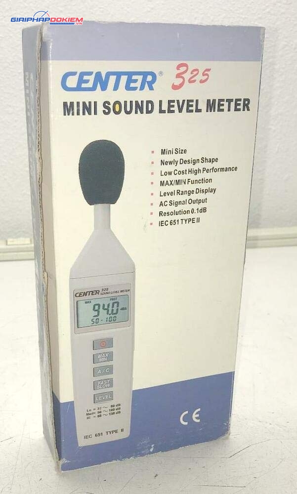 Máy đo độ ồn Center 325 7 Máy đo độ ồn Center 325 - Ảnh 3